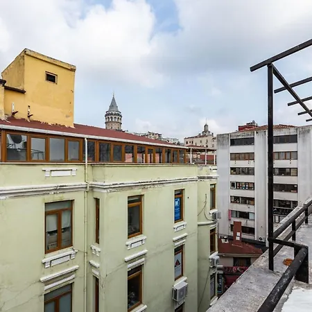 아파트 Dreamy Duplex Flat With Terrace Near Galata Tower *