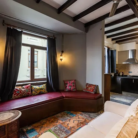 Dreamy Duplex Flat With Terrace Near Galata Tower 아파트 이스탄불